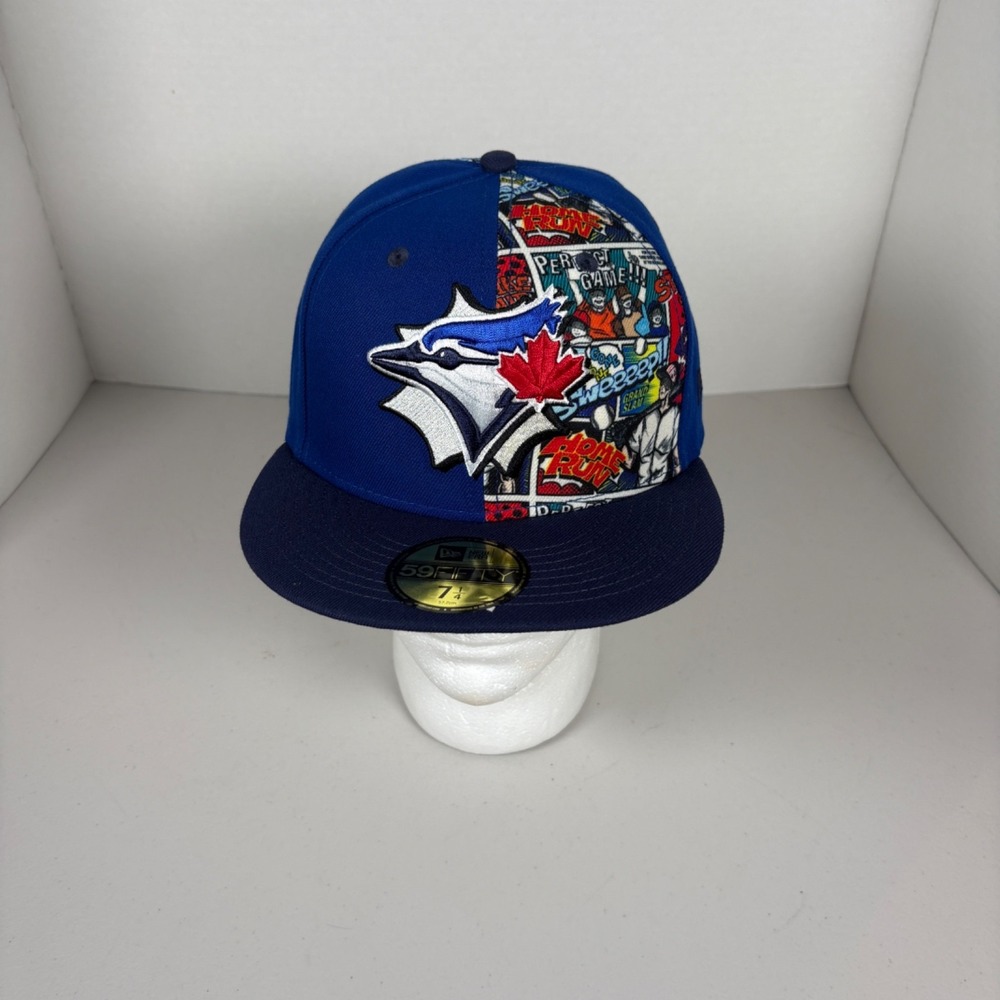New Era Toronto Blue Jays MLB Diamond Hero Edition 59FIFTY Fitted Hat 7 1/4